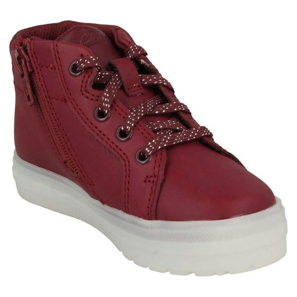 Clarks Girls Clarks Butterfly Detailed Light Up Ankle Boots Flare Sparky T