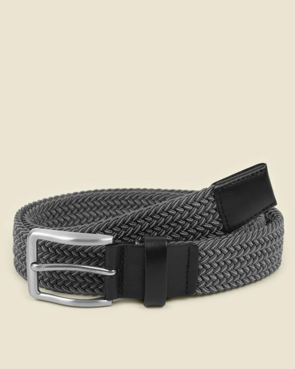 Larsson & Co Orre - Braided 2-Tone Elastic Woven Stretch Belt