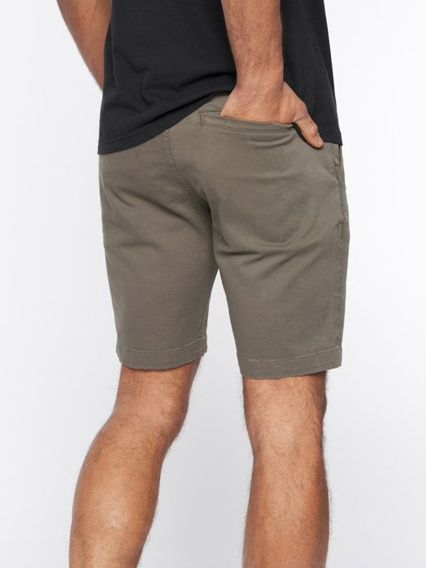 Duck and Cover Moreshore Chino Shorts Olive