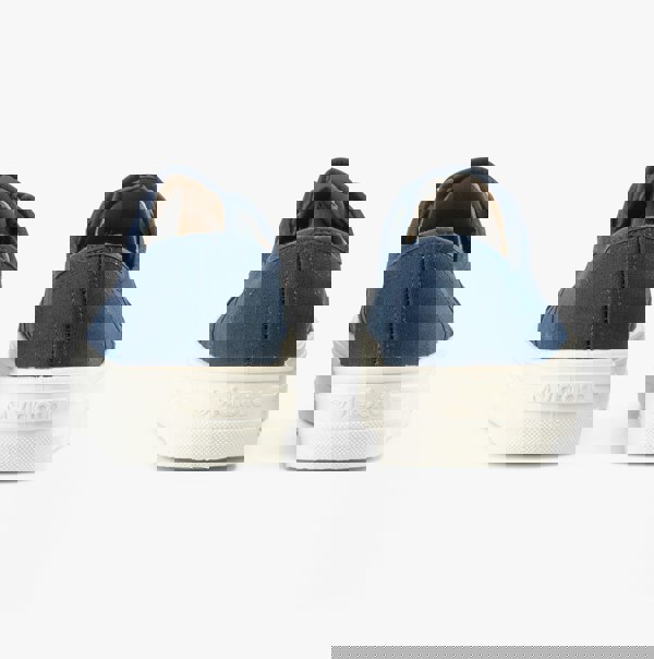 Victoria BARCELONA Womens Platform Canvas Trainers Blue