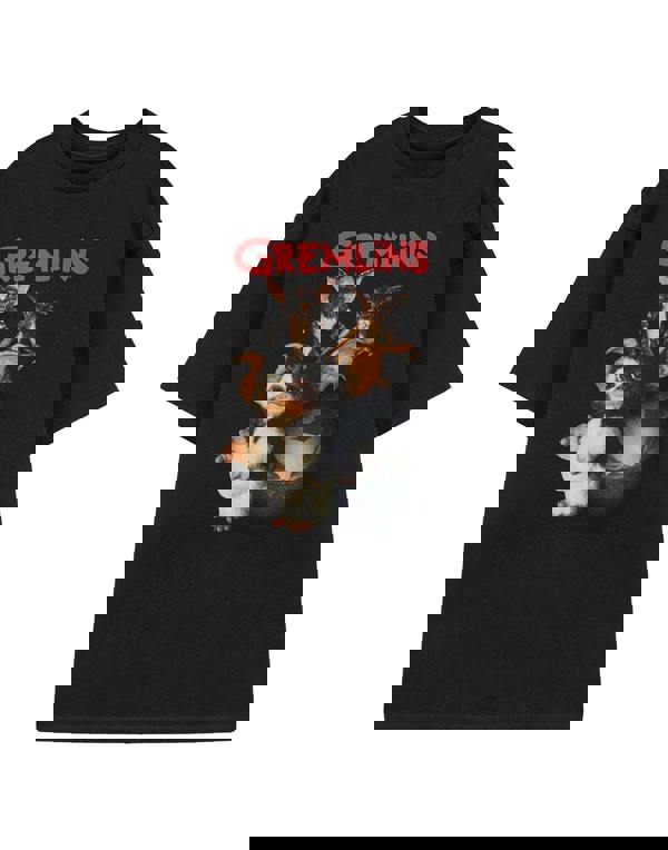 Gremlins Unisex Black Transformation Short Sleeved T-Shirt