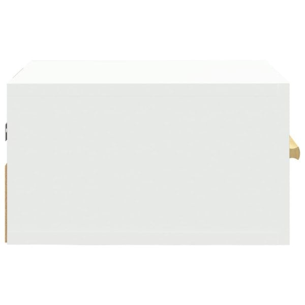 Berkfield Wall-mounted Bedside Cabinets 2 pcs White 35x35x20 cm