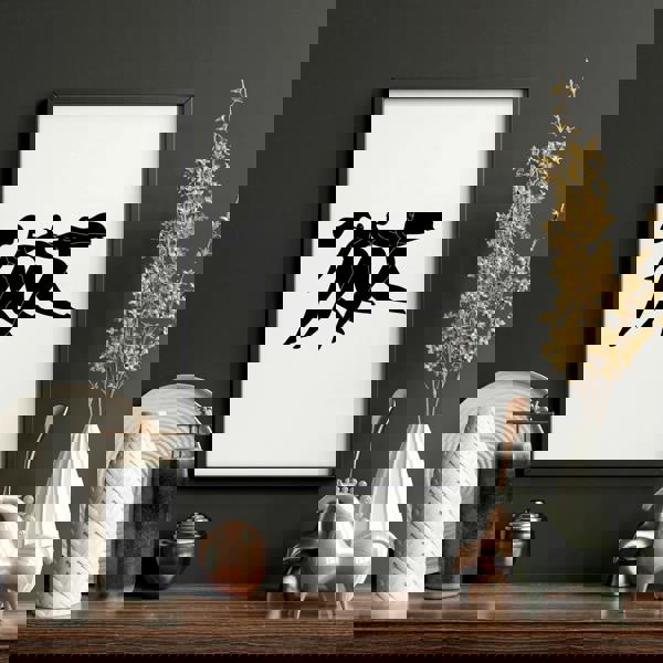 Art For Hallway | Set of 2 Boho Women Wall art Prints