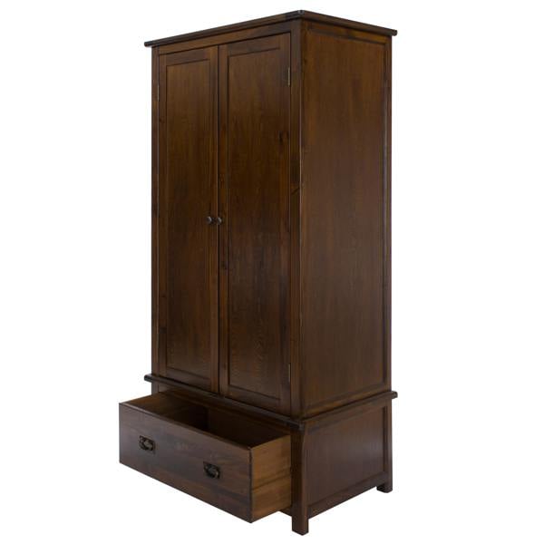 Core Products Boston 2 Door & 1 Drawer Wardrobe