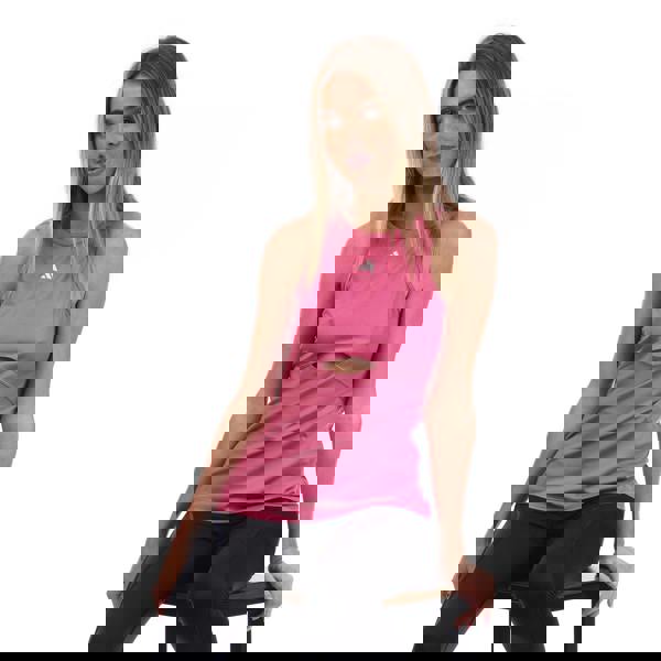 Adidas Womens/Ladies HIIT Aeroready Sleeveless Training Tank Top - Pink - 