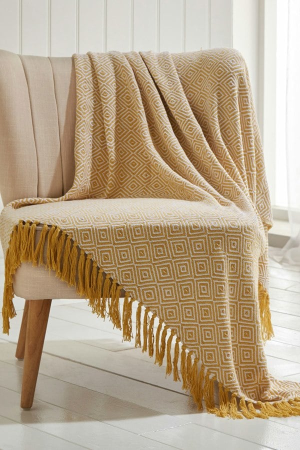 Portfolio Home Ascot Cotton Throw