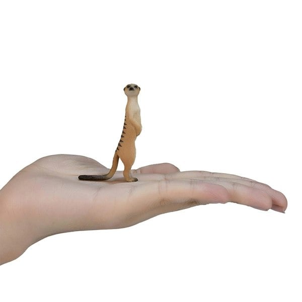 Mojo Fun Meerkat Wildlife Toy Figure 6 cm Height Approx - 387125