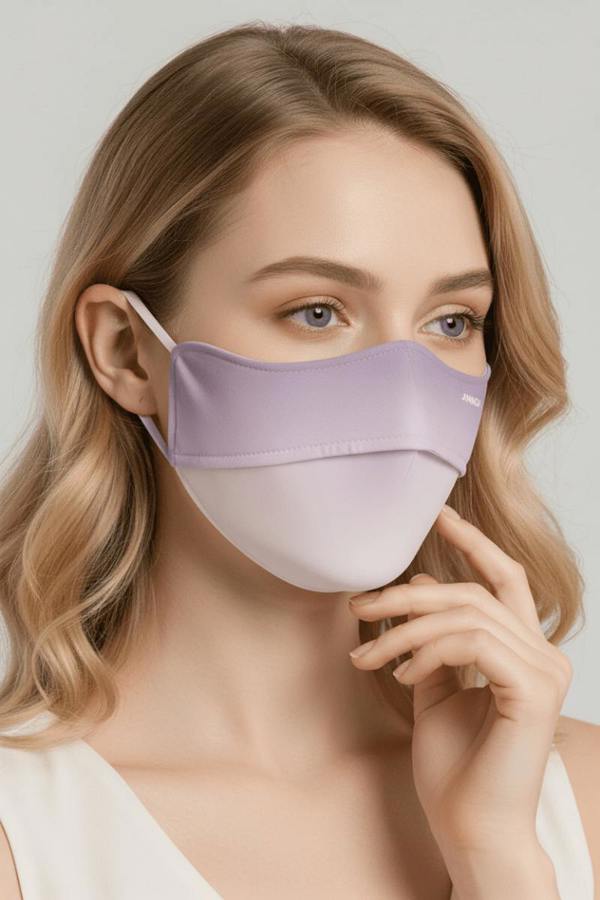 Anniou Blush Sun Protection Face Mask - light purple - One size