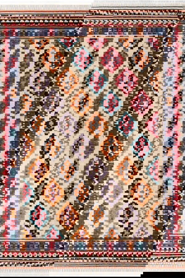 The Rugs Kamal Kelim Rug – Handwoven Afghan Design Rug