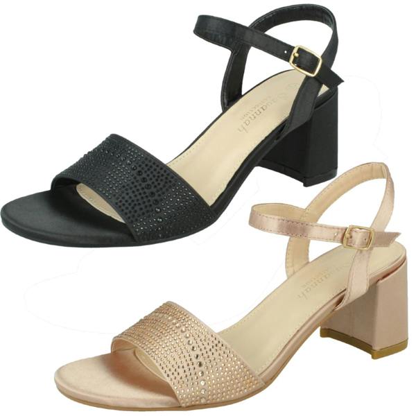 Savannah Ladies Savannah Mid Heel Sandals F12017