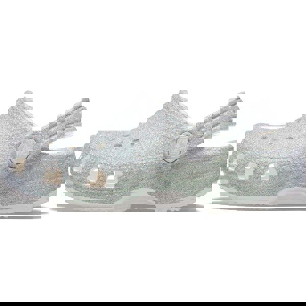 Crocs Classic Glitter Clog Thermoplastic White Loafers