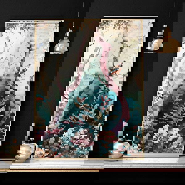 3 set of wall art | chinoiserie prints for living rooms