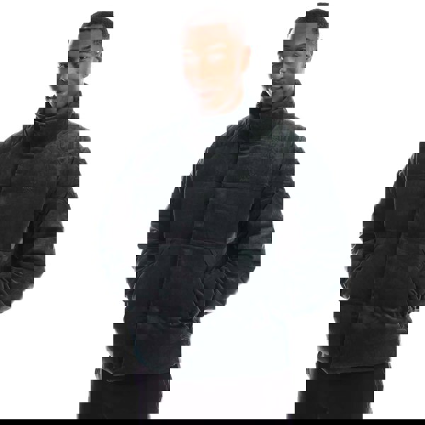 Adidas Mens Corded Down Jacket - Green