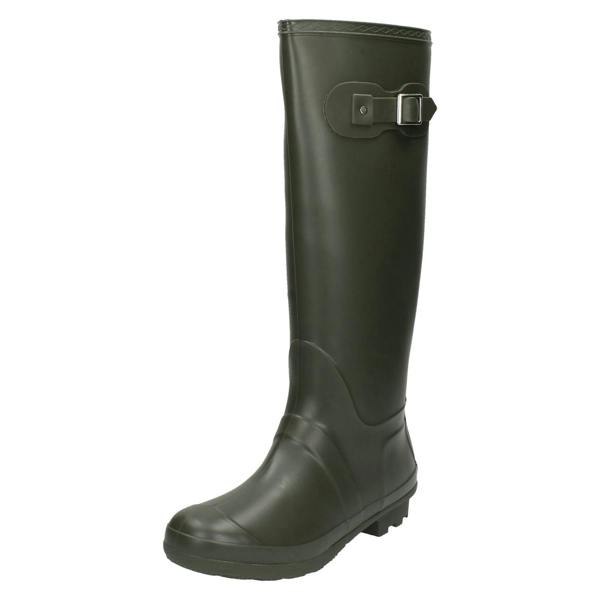 Spot On Ladies Spot On Side Buckle Colourful Wellington Boots X1166