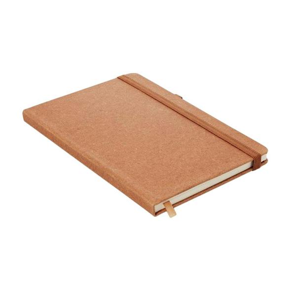 MidOcean Recycled Leather A5 Notebook - Brown - 