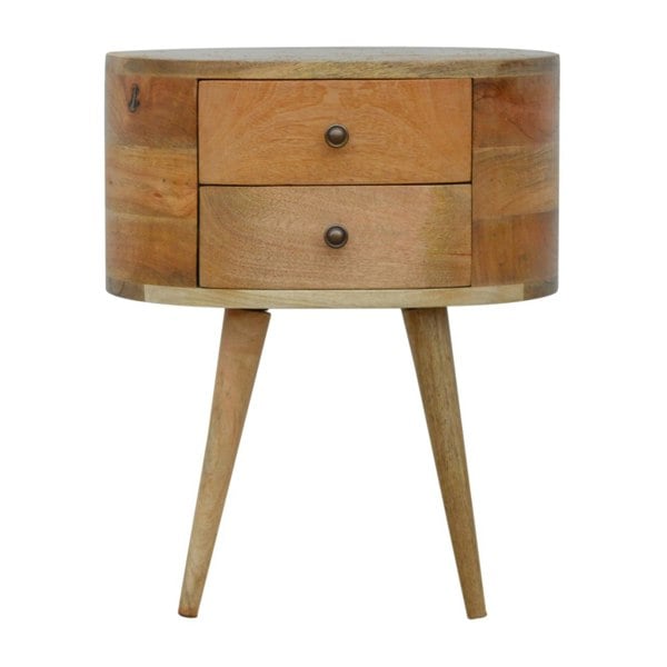 Artisan Furniture Rounded Bedside Table