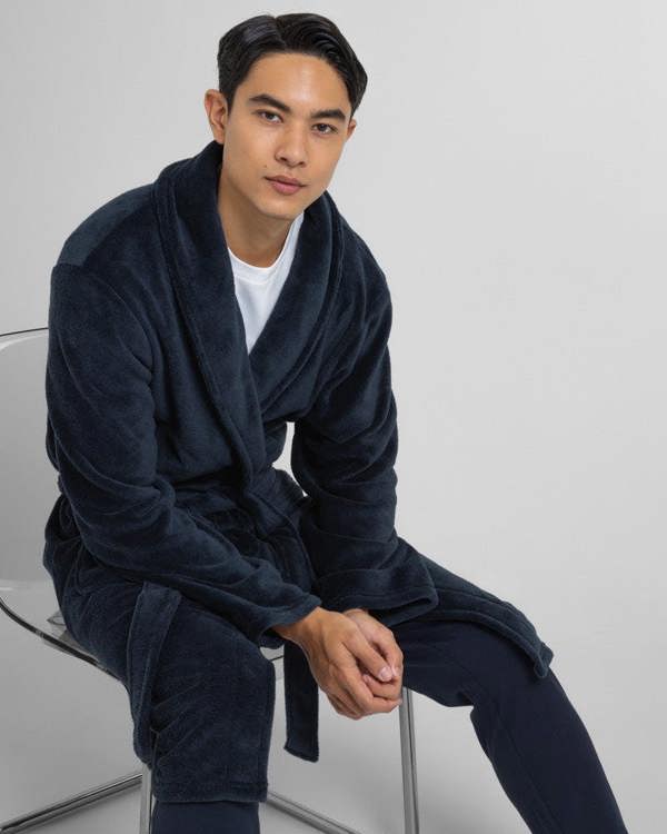 Steel & Jelly Harlesden - Supersoft Fleece Dressing Gown