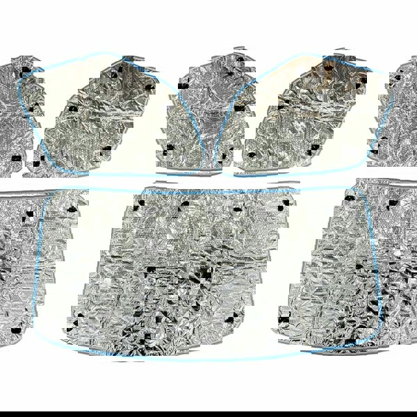 Image of Internal Thermal Blind Set (Renault Master, Vauxhall Movano, Nissan Interstar/NV400)Flat on White Background