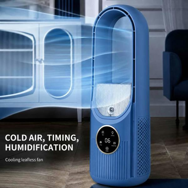 Dyzi Portable Blade-Free Air Multiplier Fan with Humidifier