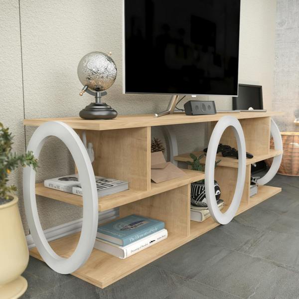 Decorotika Fale Modern TV Stand TV Unit for TV's up to 60"