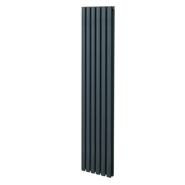 Monstershop Oval Column Radiator – 1800mm x 360mm – Anthracite Grey