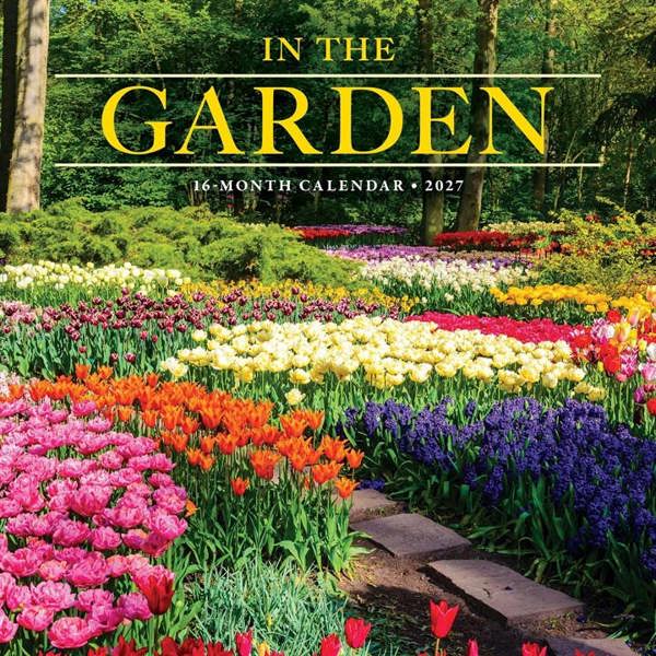 In the Garden Calendar 2027, Wall Calendars, Month To View, Lifestyle, Gift