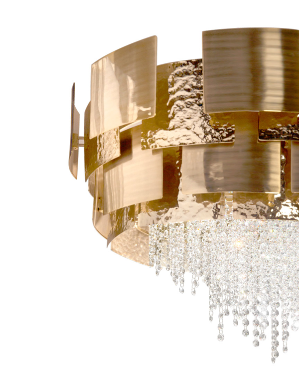 Castro Lighting Swarovski Crystal Aphrodite Suspension Light