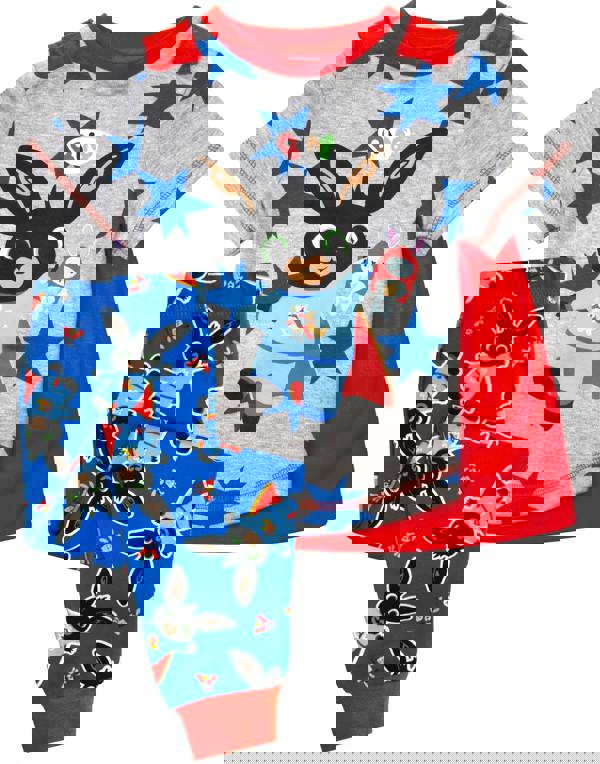 Bing Bunny Unisex Kids Grey Short Sleeve Long Leg Pyjama Set