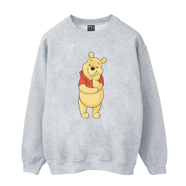 Disney Boys Winnie The Pooh Cute Sweatshirt - Sports Grey