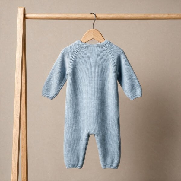 Mini Cuddles Little Bear Sleepsuit (Blue)