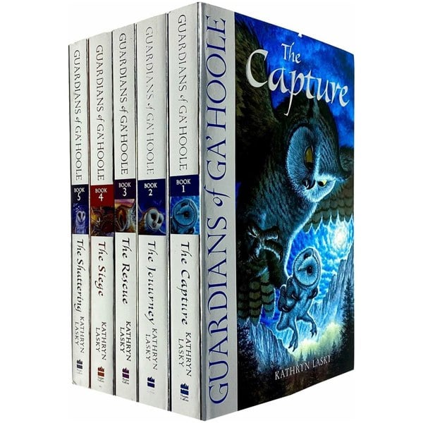 Guardians Of Ga hoole Series Books 1-5 by Kathryn Lasky The Capture, The Journey, The Rescue & more