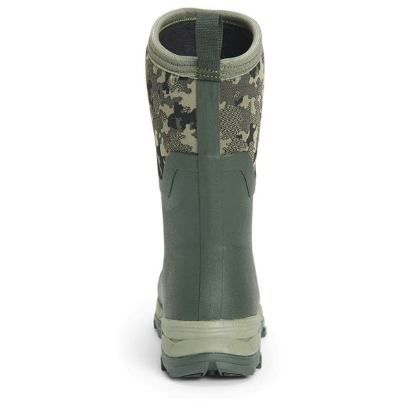 Muck Boots Women's Arctic Ice Vibram Camo Wellington Boots - Moss