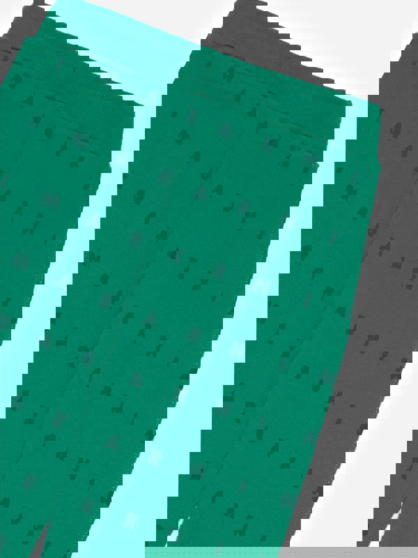 MARNI Kids Logo Joggers in Green