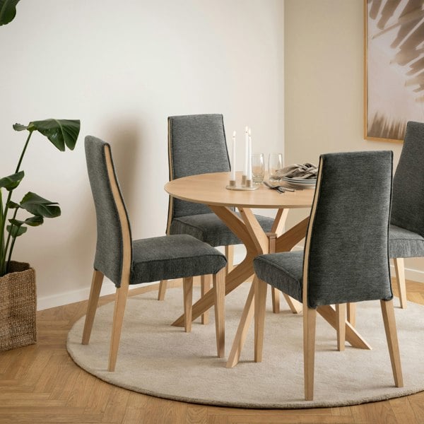 Furniture To Go I_Duncan Round Dining Table in White Oak