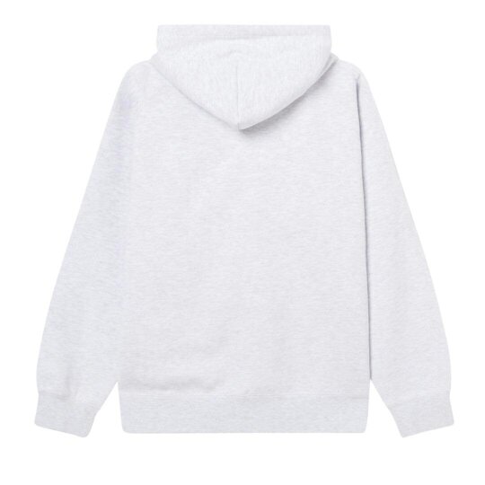 Obey Established Works Bold Zip Ash GREY Hoodie