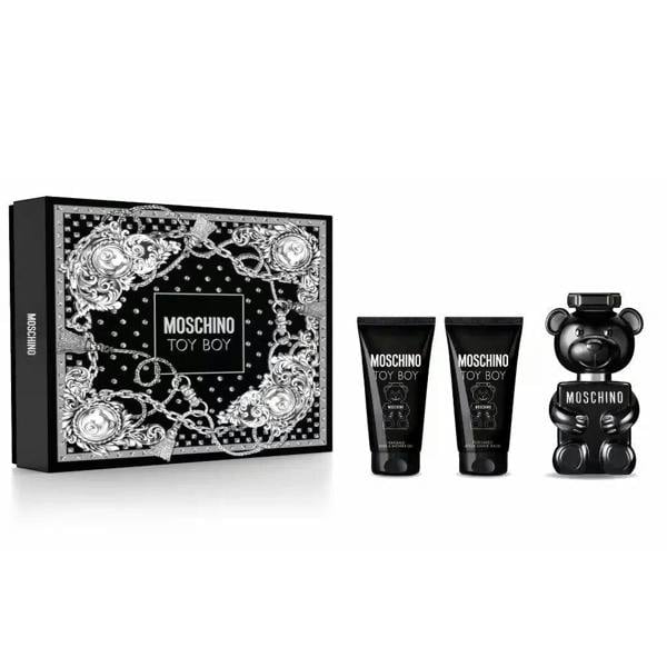 Moschino Toy Boy Gift Set: Eau de Parfum 50ml + Shower Gel + Aftershave Balm