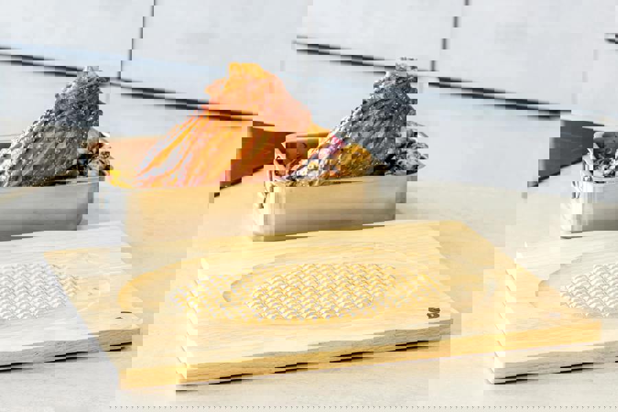 MasterClass Wooden Spiked Carving Board