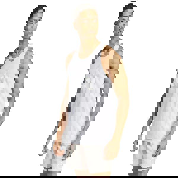 Adidas Mens Run It Tank Top - Blue - 