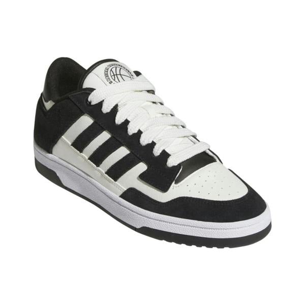 Adidas Mens Rapid Court Low Cut Trainers - White/Black - 