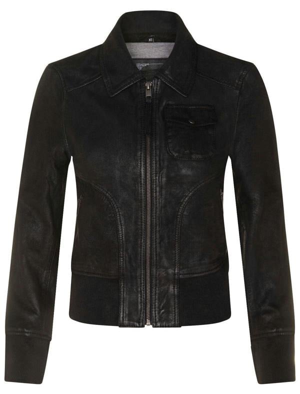 Womens MA-1 Varsity Bomber Jacket-Modbury - Upperclass Fashions 