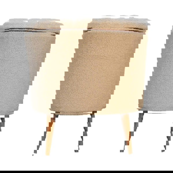 Artisan Furniture Boucle Cream Buffalo Armchair