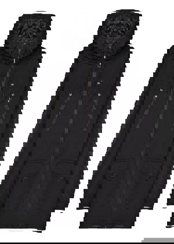 Lambretta Mens Casual Jacket Hooded Lightweight MOD SKA Parka Coat