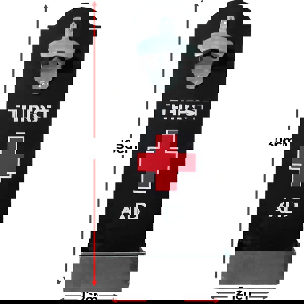 Maison des Cadeaux "Thirst Aid" Black Bottle Opener