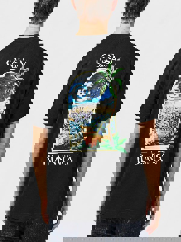 Supplied Fashion Casablanca LA Nights T Shirt Black - Mens