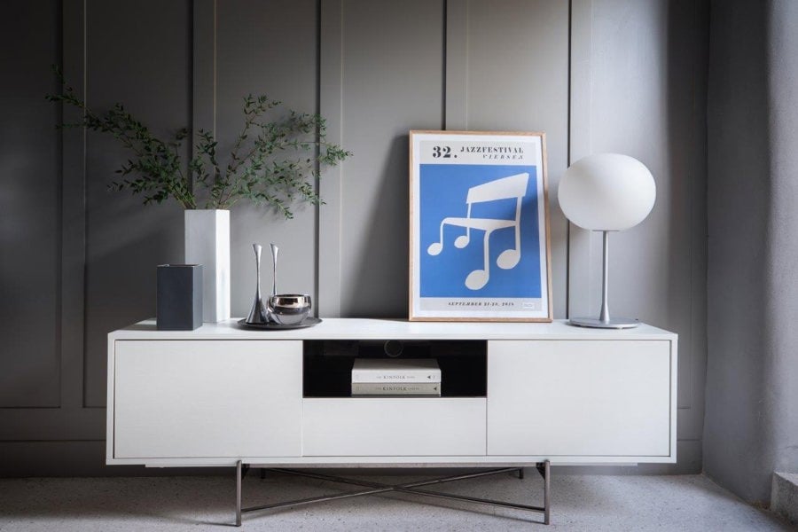Adriana Large media unit by Gillmore British Design
