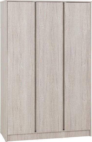 Seconique Malvern 3 Door Triple Wardrobe