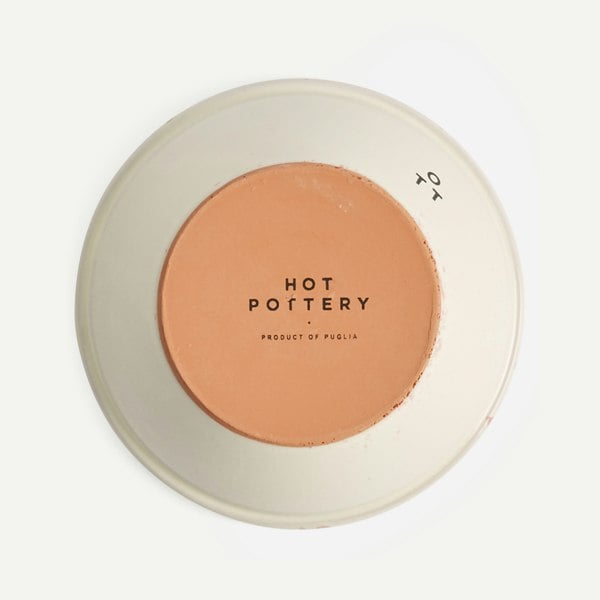 Hot Pottery Nut Bowl Cranberry