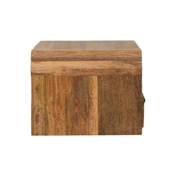 Artisan Furniture Solid mango wood Avora Wall-Mounted Bedside
