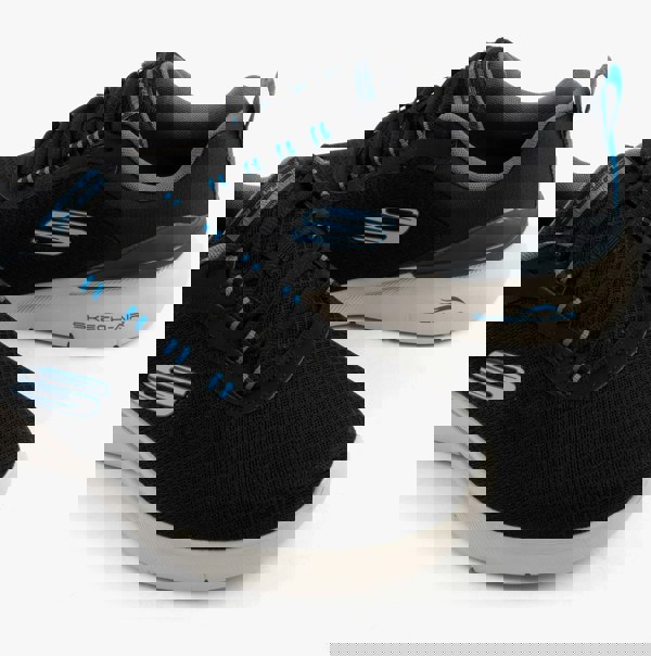 Skechers SKECH-AIR DYNAMIGHT 2.0 - DUR Mens Trainers Black/Blue