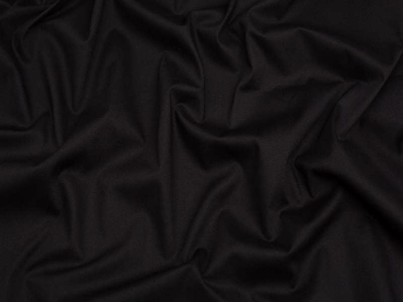 Minerva Core Range BCI Stretch Woven Cotton Poplin Fabric - Plain Design Dressmaking Fabric, 142.5 cm / 57" Wide - per metre
